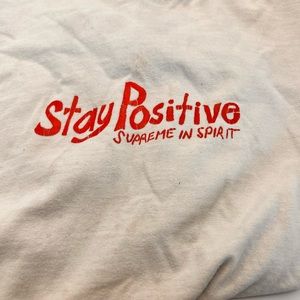 Supreme tee, size small